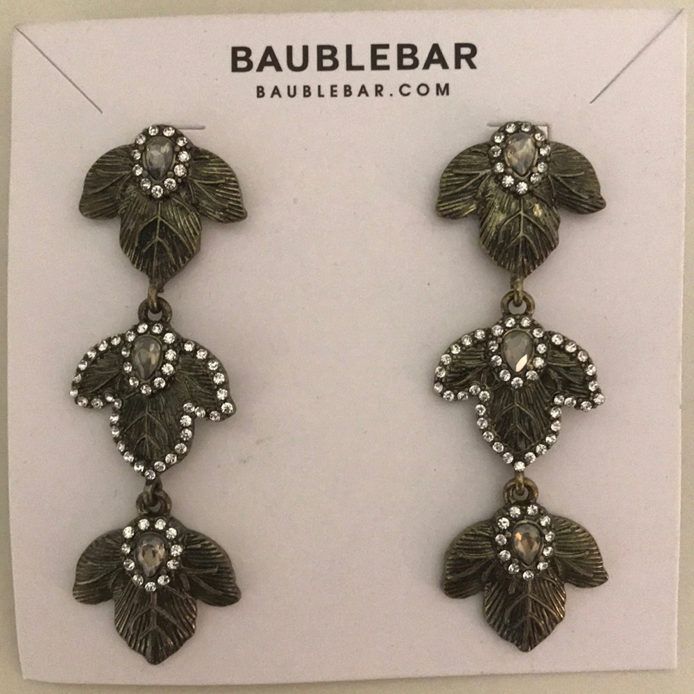 Bauble Bar statement earrings